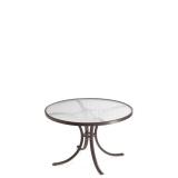 acrylic round patio dining umbrella table