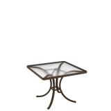 square acrylic outdoor dining table