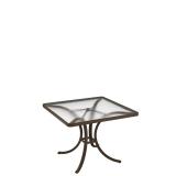 square acrylic patio dining umbrella table