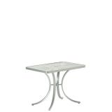 rectangular patio umbrella table