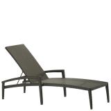 modern patio woven chaise lounge