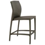 patio armless bar stool woven