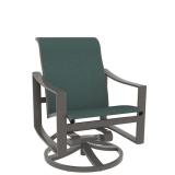 sling patio swivel rocker