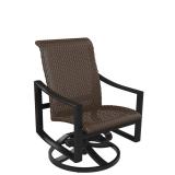 woven outdoor swivel rocker