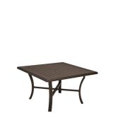 square patio dining umbrella table