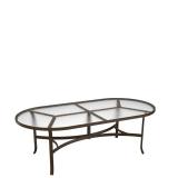 oval acrylic patio dining umbrella table