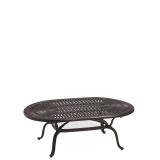 patio oval coffee table