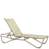 patio armless ribbon segment chaise lounge