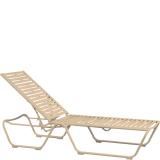 ribbon segment outdoor chaise lounge